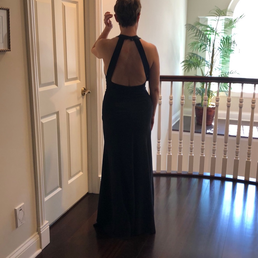 Black long dress